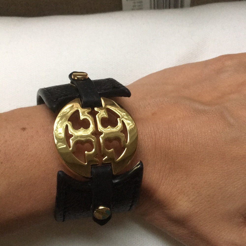 Tory Burch leather bracelet